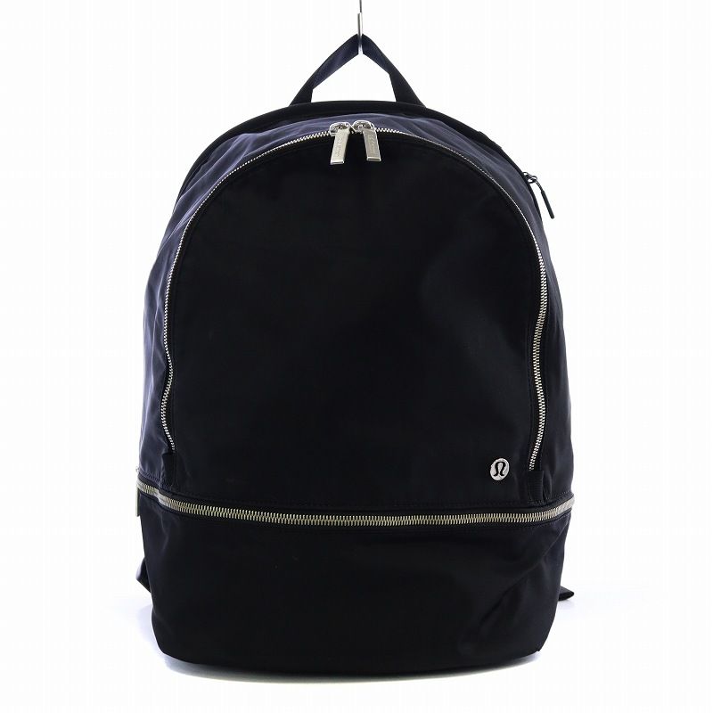 ルルレモン lululemon City Adventurer バックパック 20L シティアドベンチャー リュックサック バックパック ロゴ  ナイロン 黒 ブラック /AQ - メルカリ