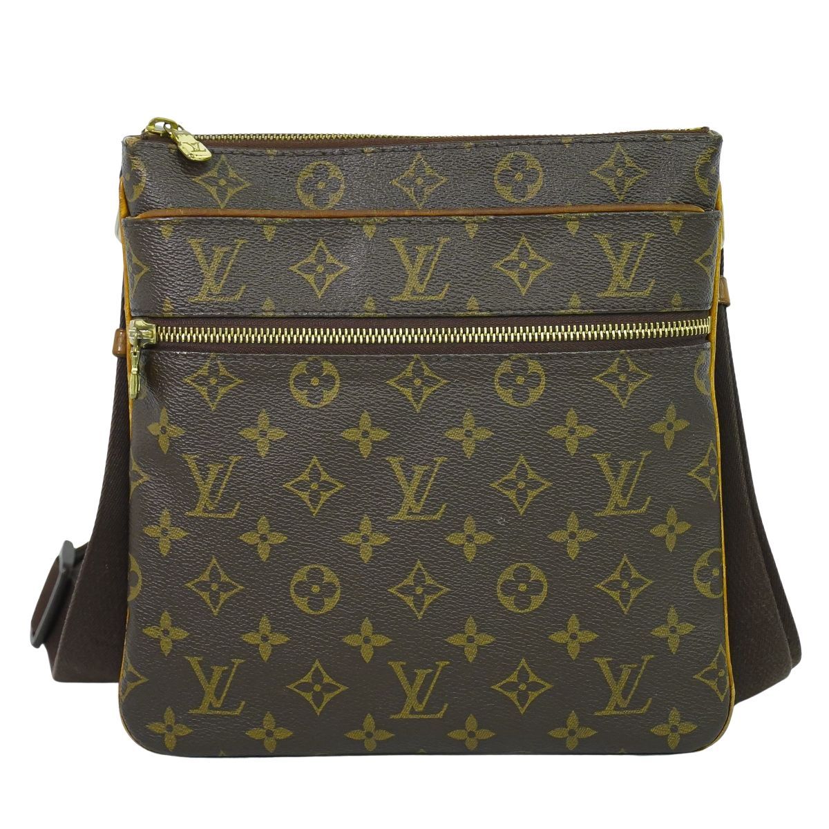 本物 ルイヴィトン LOUIS VUITTON LV ポシェット ヴァルミー モノグラム ショルダーバッグ ポシェット ブラウン M40524 Pochette Valmy ビトン バッグ フォロー割