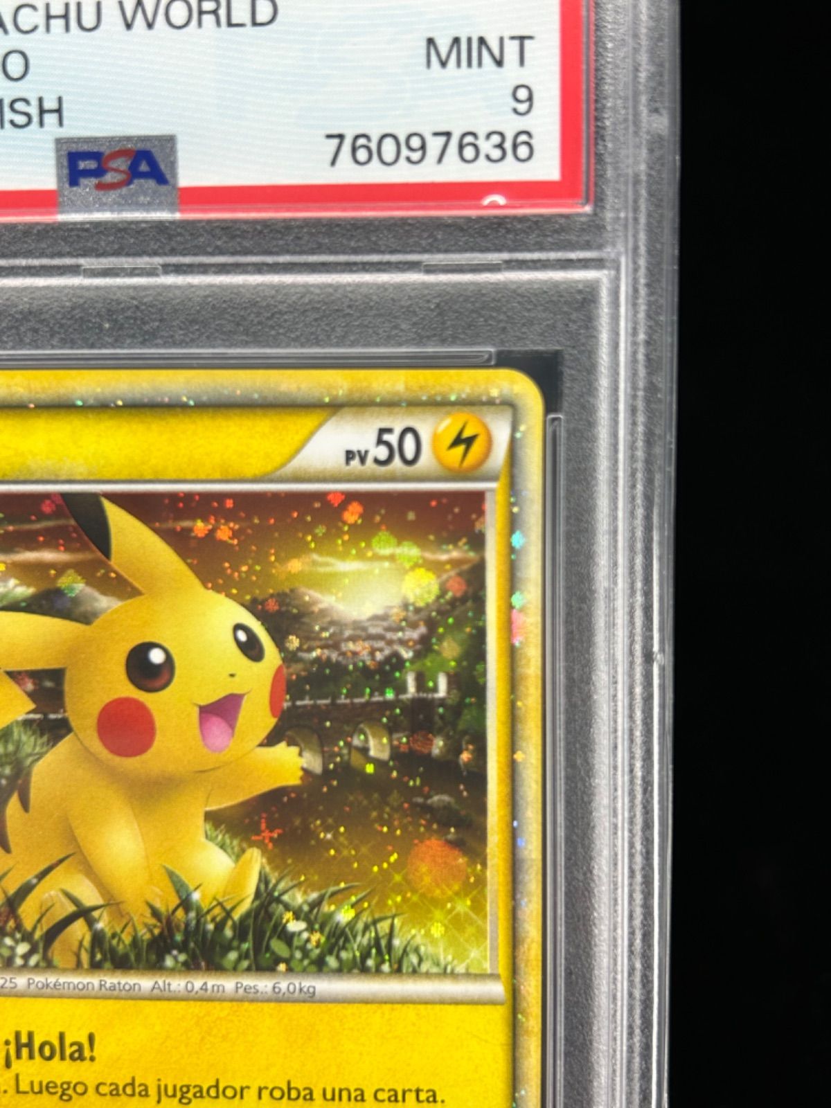 ピカチュウワールド PSA9 ピカチュウ スペイン語 2010年 - メルカリ