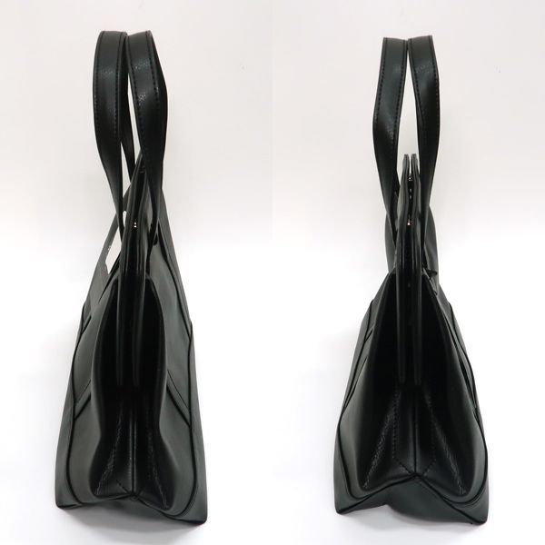 SOU・SOUxY'SACCS コラボ トートガマ 中 フェイクレザー 濡羽色(ぬれば