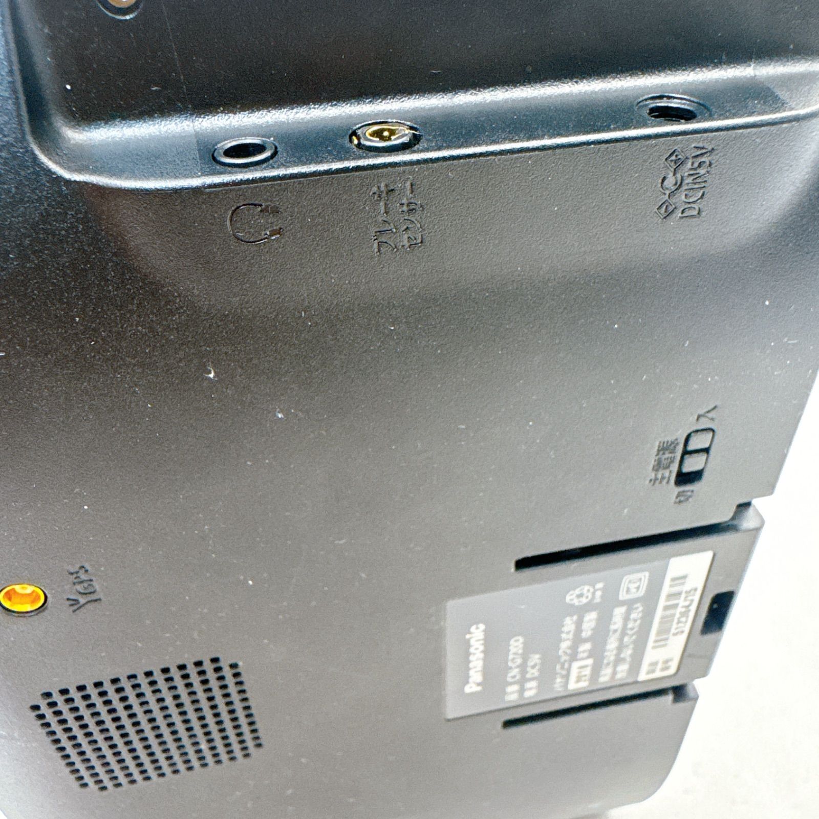 Panasonic パナソニック Gorilla ゴリラ ポータブルナビ 本体 CN-G720D 通電 GPS受信 済み DC5Vシガー電源必要 BRIGHTFACE_UK