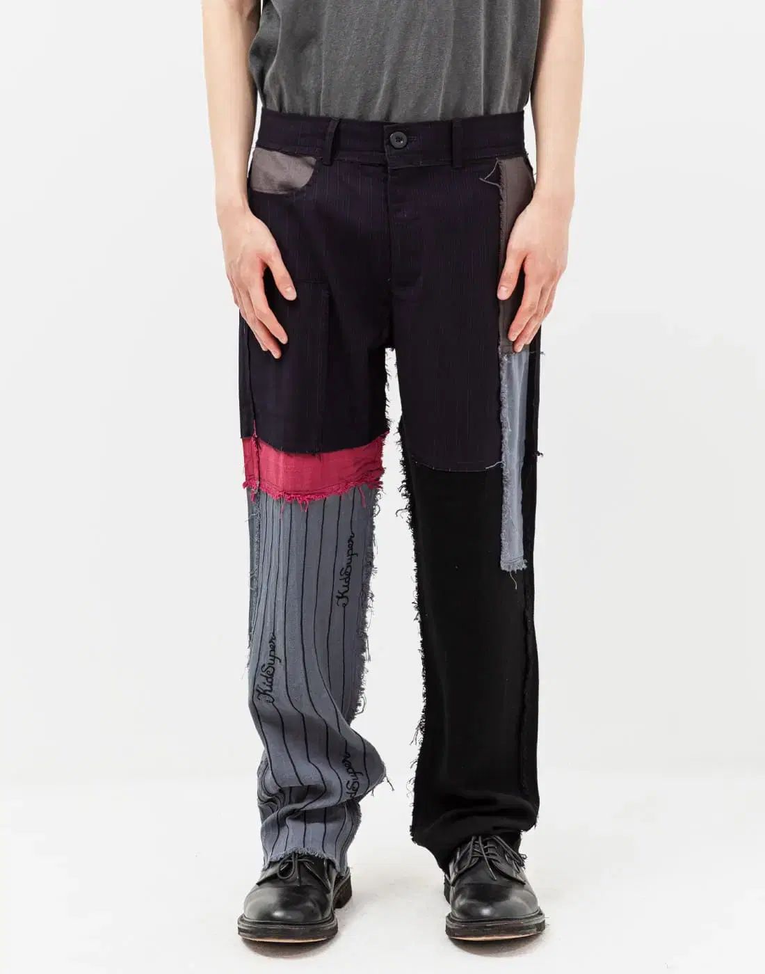 キッド スーパー KID SUPER DISTRESSED SUIT BOTTOM