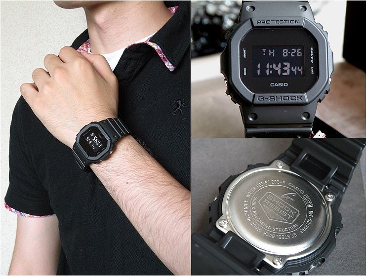 CASIO Gショック DW-5600BB-1 海外 腕時計-4