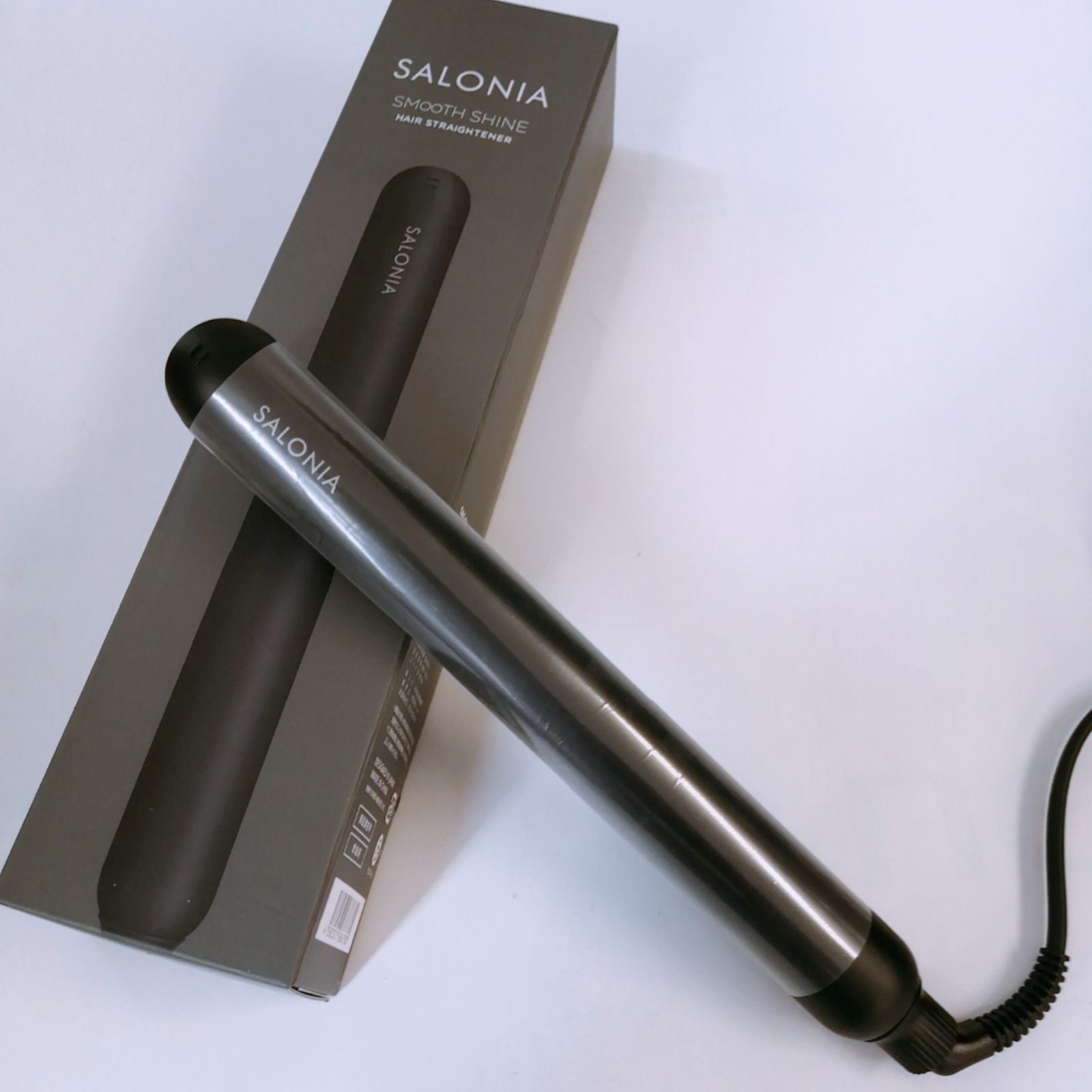 SALONIA ストレートヘアアイロン SAL2310GJ グレー sal2310」の