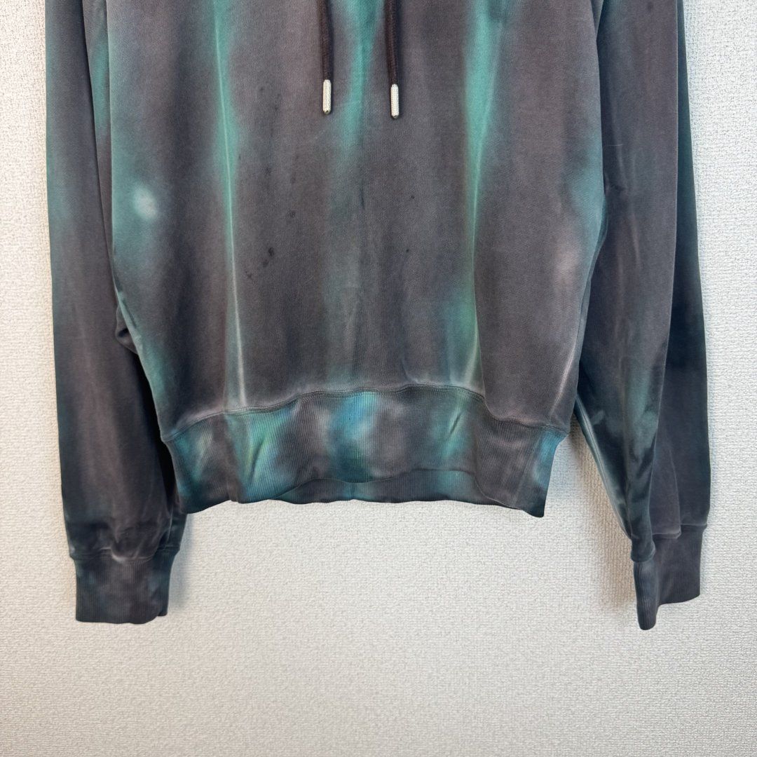DIESEL ディーゼル スウェットパーカー 総柄 タイダイ染め グレー レディース 古着 ストリート WWW_NOITHATQUANGTHANH_NET