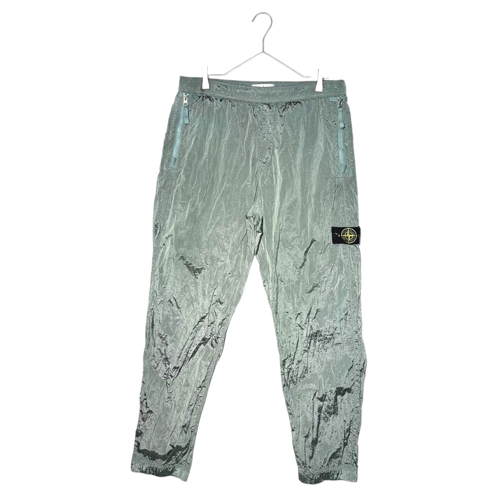 ロ*ナ様 ストーンアイランド　ナイロンパンツ　カーキ　ナイロンメタル STONE ISLAND(ストーンアイランド) 23AW NYLON METAL IN ECONYLON