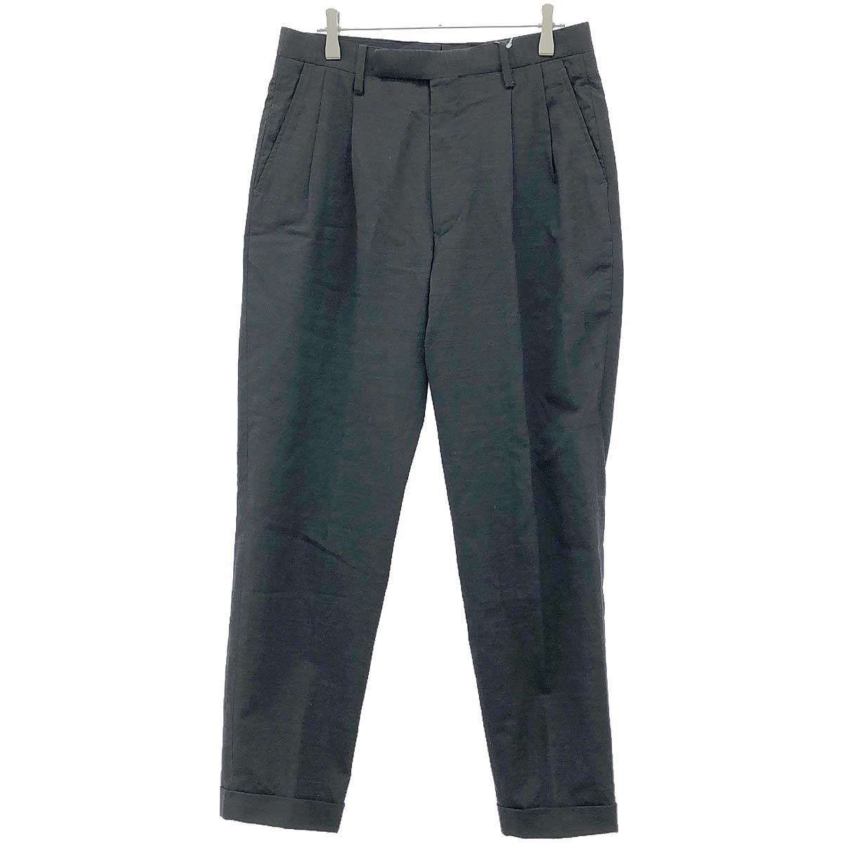 COMOLI コモリ 20SS SUMMER WOOL 2TUCK PT サマーウール2タックパンツ 