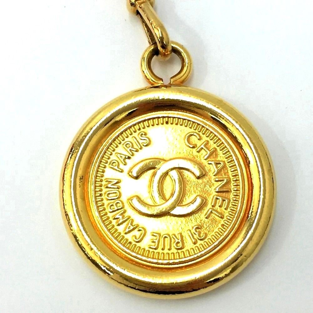 CHANEL 31 RUE CAMBON チェーンベルト GP×レザー □CHANEL シャネル 31 RUE CAMBON GP×レザー チェーンベルト