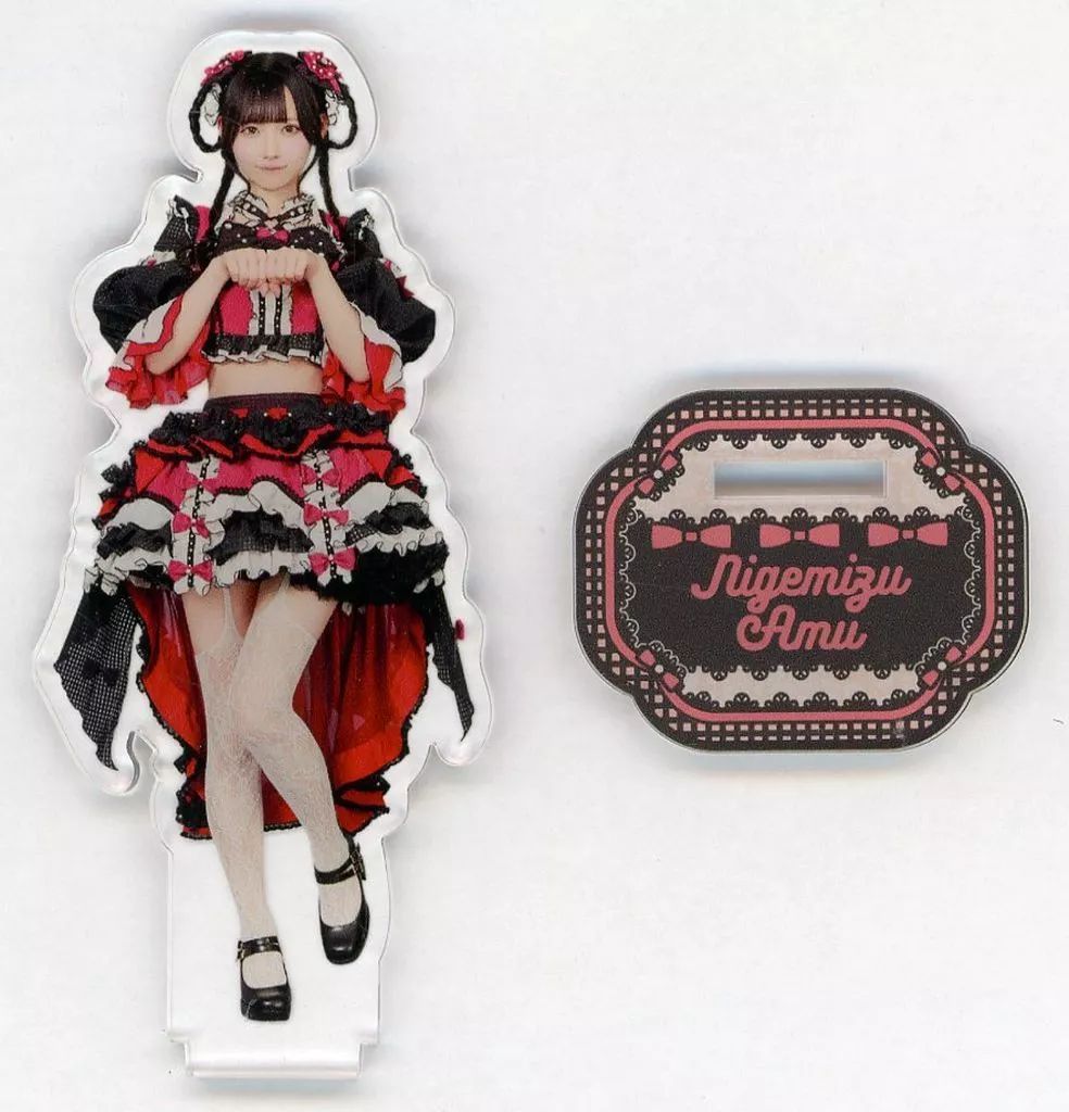 最旬トレンドパンツ 中古】アクリルスタンド・アクリルパネル 逃げ水あむ アクリル アイドル