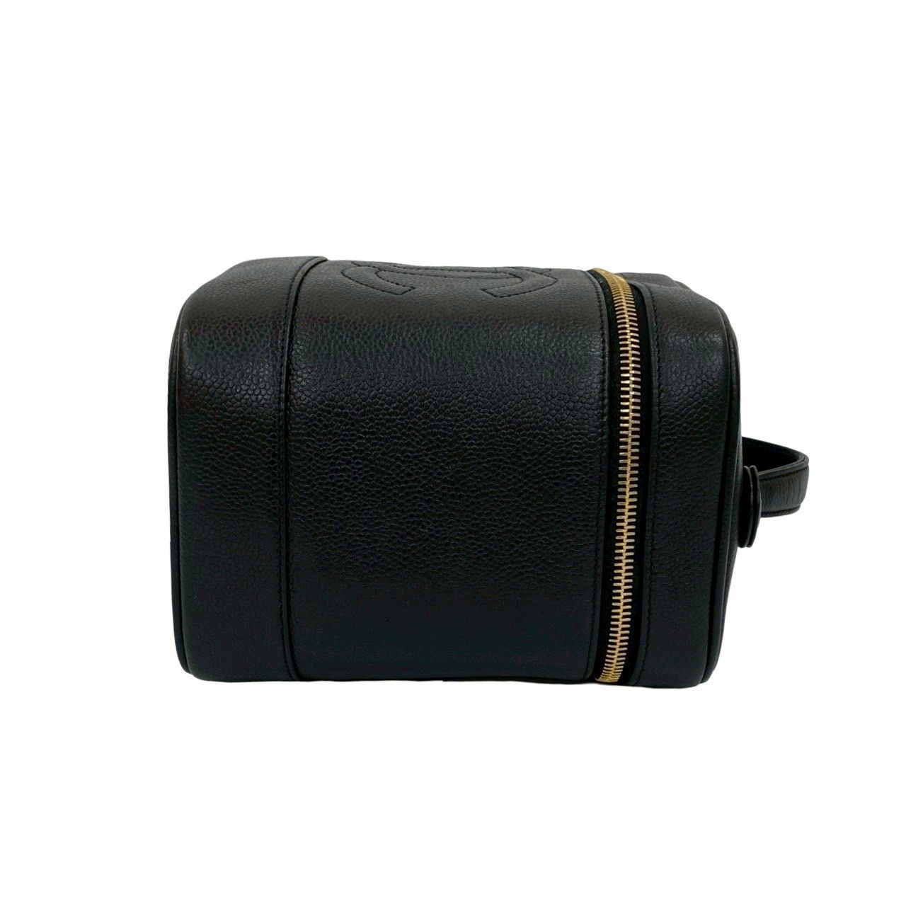 シャネル CHANEL 正規品 バニティ カーフ カード シール無し ジャンク 極 美品 カード シール有 4番台 CHANEL シャネル ココマーク