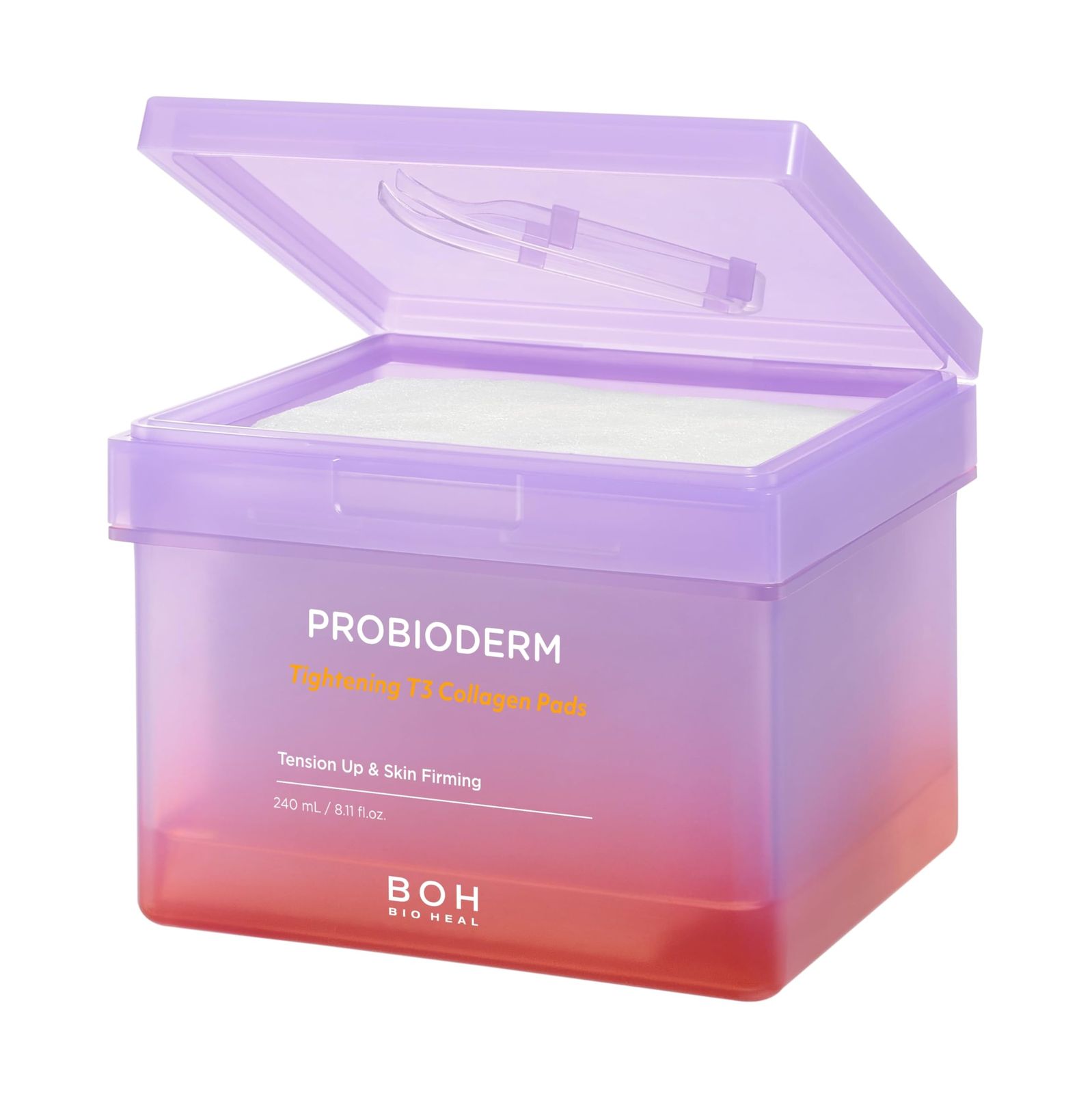 バイオヒールボ(BIOHEAL BOH) トナーパッド 120枚入り 【プロバイオダーム タイトニングT3 コラーゲンパッド】 