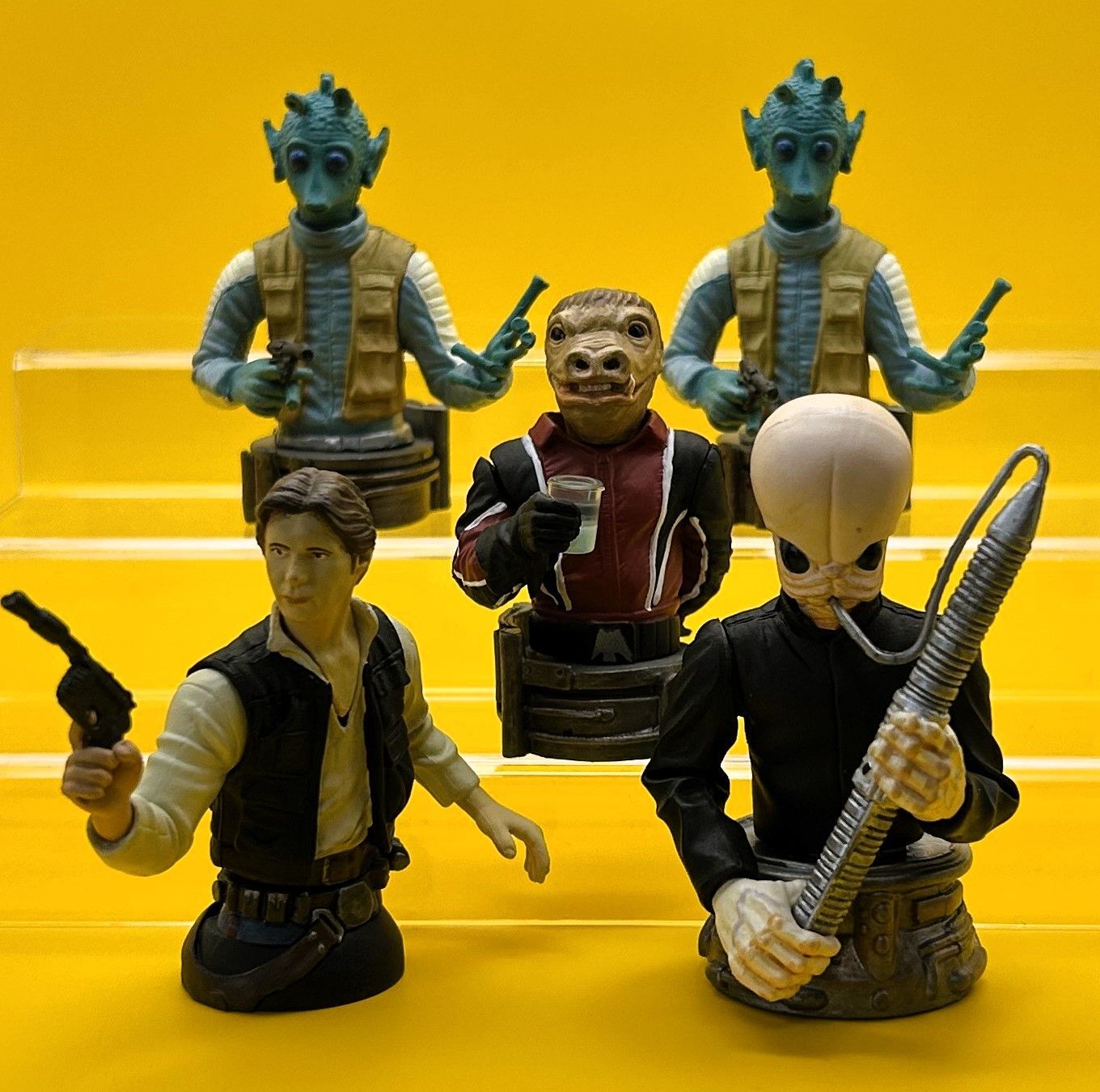 スター・ウォーズ バストアップス5　6種セット メルカリ