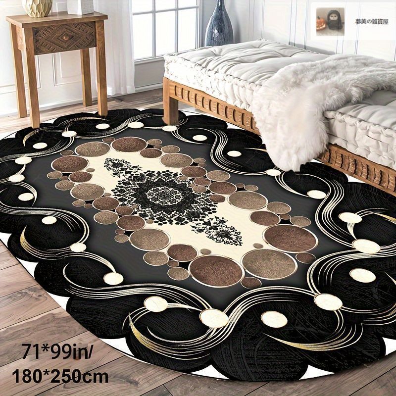 ラグ カーペット 200×140cmおしゃれ アート モダン 幾何学 フロアマット ラグマット オールシーズン リビング ダイニング5-25