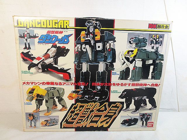 美品　バンダイ　DX超合金　超獣機神 ダンクーガ 超獣合身　GC-30