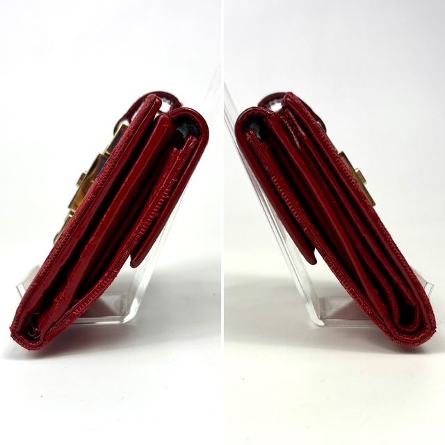 GUCCI グッチ ジャッキー GG柄 GGキャンバス レザー 二つ折り 財布