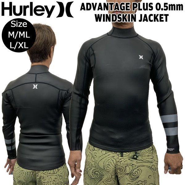 ウェットスーツ タッパー 24 ハーレー HURLEY ADVANTAGE PLUS 0.5mm WINDSKIN JACKET  ウインドスキンジャケット - メルカリ