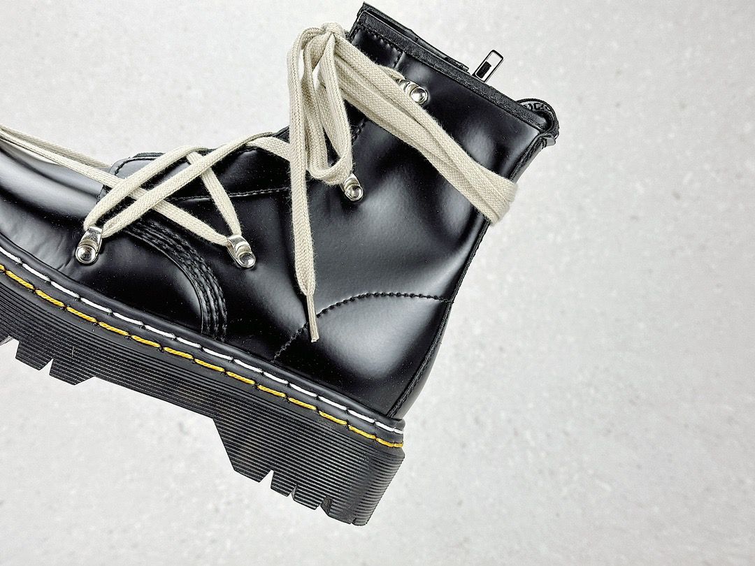 Rick Owens x Dr.Martens したレースアップブーツ - メルカリ