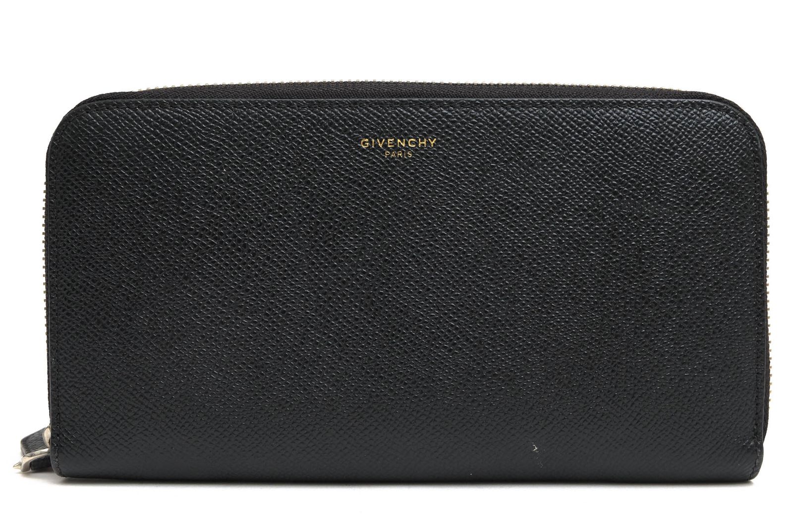 ジバンシー／GIVENCHY 長財布 財布 ウォレット メンズ 男性 男性用レザー 革 本革 ブラック 黒  BK06040-121-001 小銭入れあり ラウンドジップ ラウンドファスナー