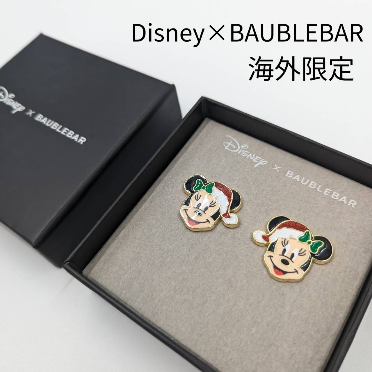 日本未発売】Disney×BAUBLEBAR コラボ ミニーマウス ピアス - メルカリ