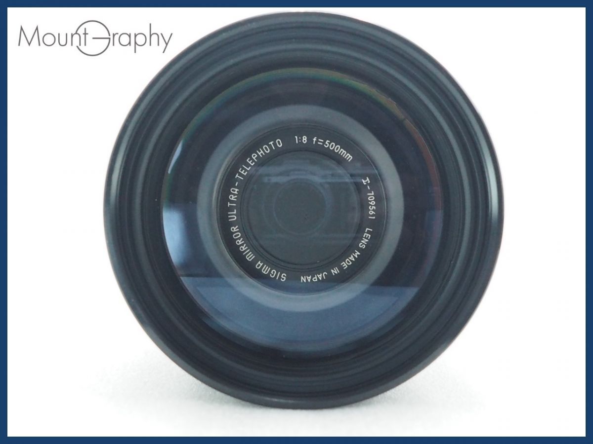 コンタックス用 Sigma Mirror Telephoto MC 0255 Sigma Mirror Telephoto MC 600mm f/8 Reflex Lens For Yashica