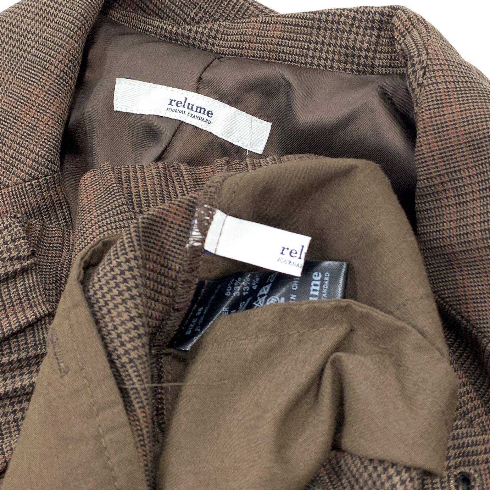 セットアップ】JOURNAL STANDARD relume ジャーナルスタンダード 