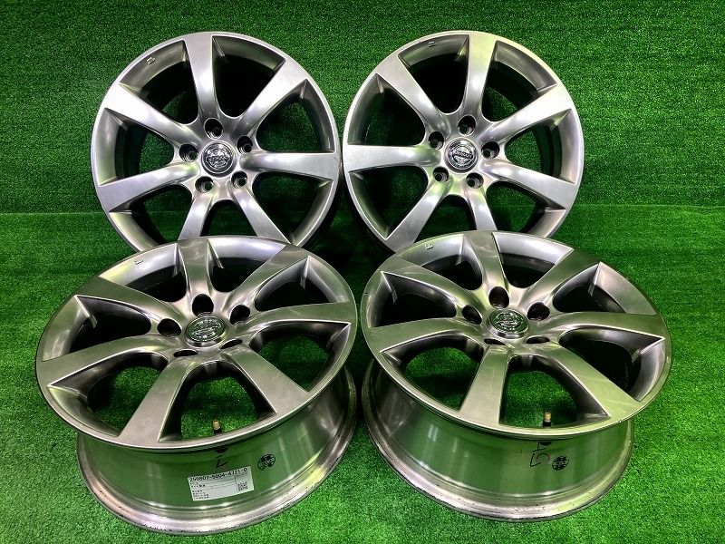 日産 NISSAN 純正 日産純正 NM35 ステージア 17ｲﾝﾁ 7J 5穴 4本 114.3 45