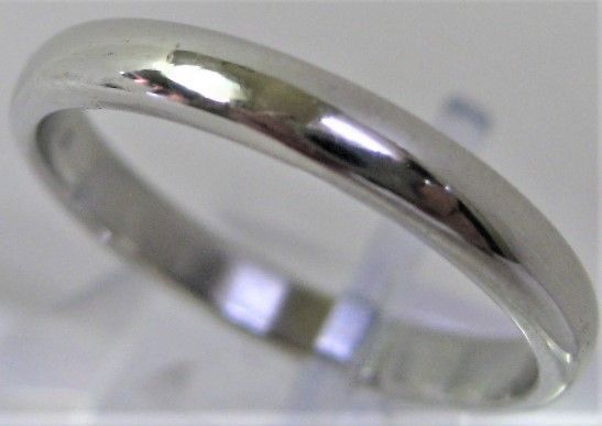 ティファニー プラチナ 甲丸 マリッジリング 結婚指輪 サイズ #17.5