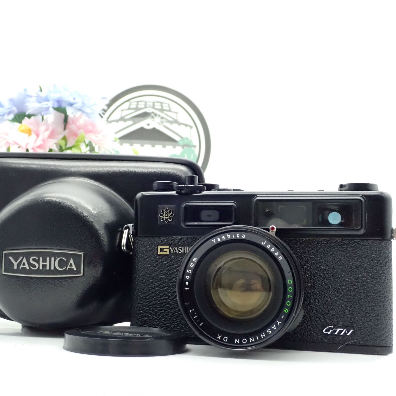 YASHICA ELECTRO エレクトロ 35 GTN ブラック COLOR-YASHINON DX 45mm f1.7 レンジファインダー フィルムカメラ シリーズ モデル