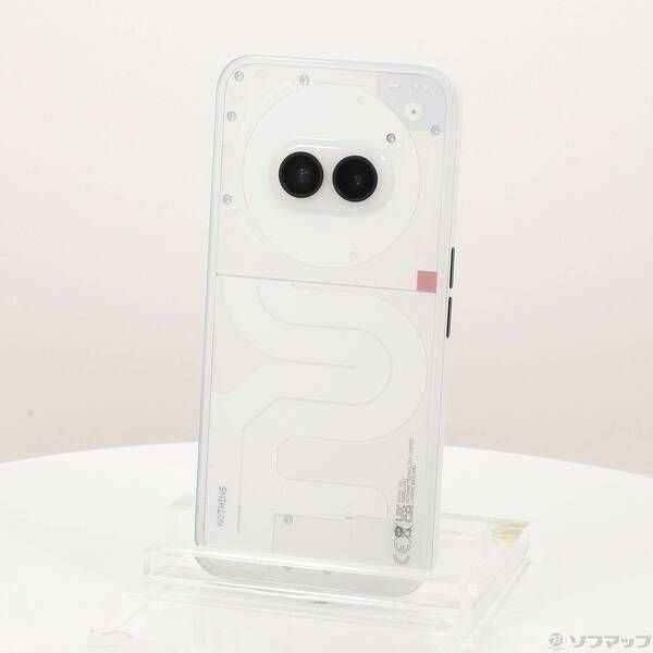 中古品〕 Nothing Phone (2a) 128GB ミルク A10400066 SIMフリー