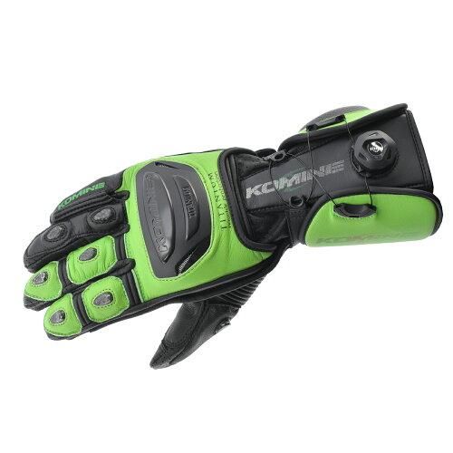 5営業日で発送 コミネ GK-253 Dial Fit Racing Gloves 06-253 色 Lime Green サイズ 2XL