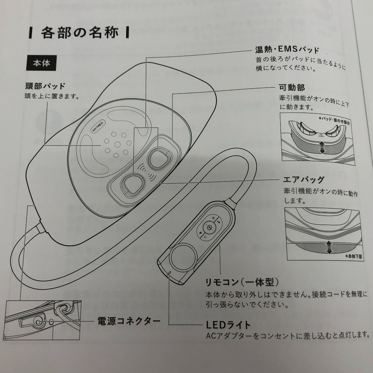 メディネック EMS電動ネックストレッチャー