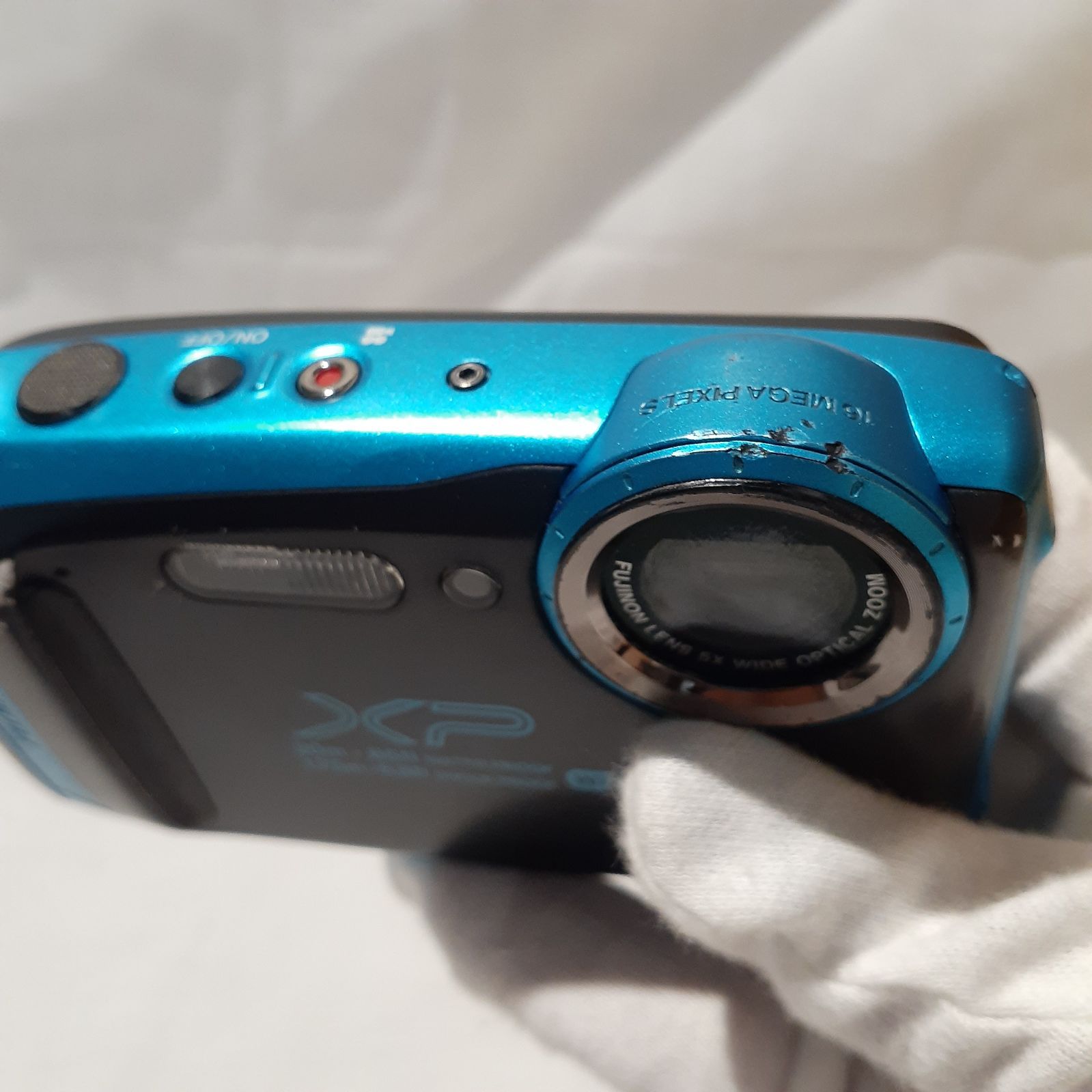 FUJIFILM 防水カメラ XP130 スカイブルー FINEPIX XP130【動作