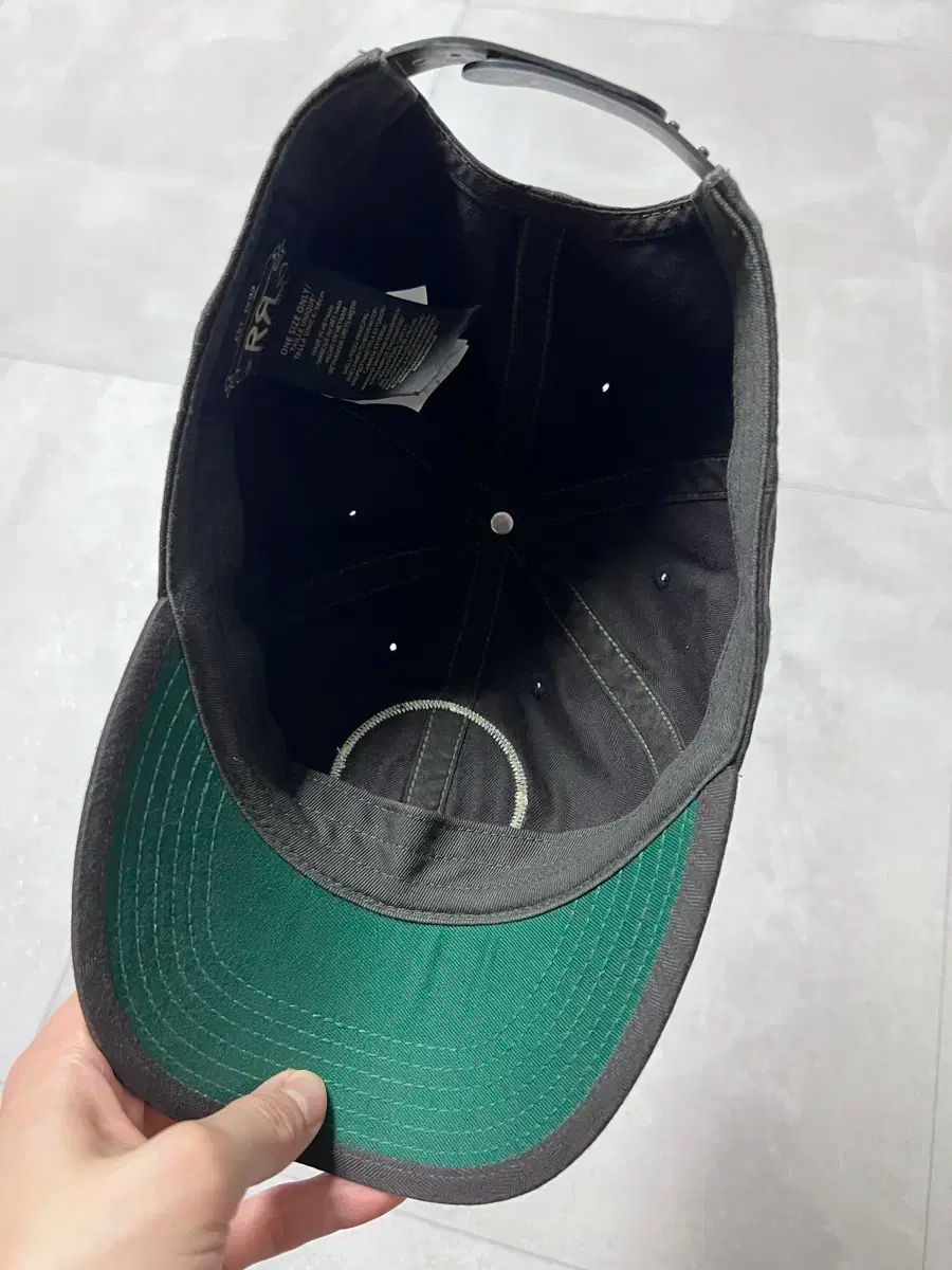 ダブルアールエル ボールキャップ ブラック