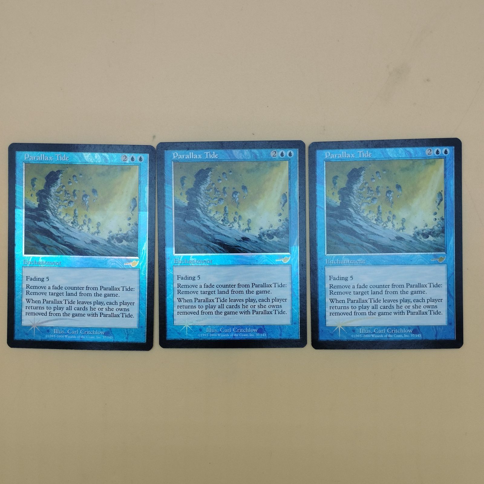 購入 【S21571】MTG【Foil/英英英】パララクスの潮流/Parallax Tide