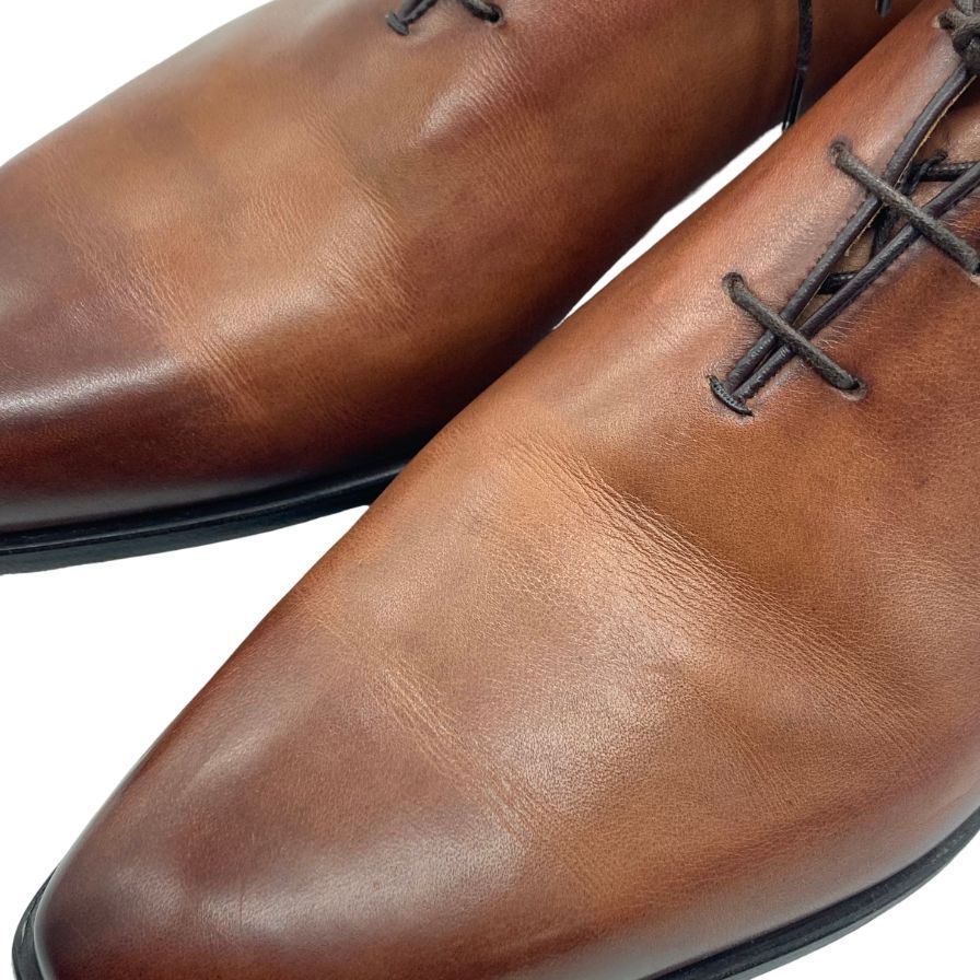 ベルルッティ　カリグラフィ　アレッサンドロ　レザーシューズ　ブラウン ベルルッティ&frasl;BERLUTI スクリット カリグラフィ Alessandro Galet
