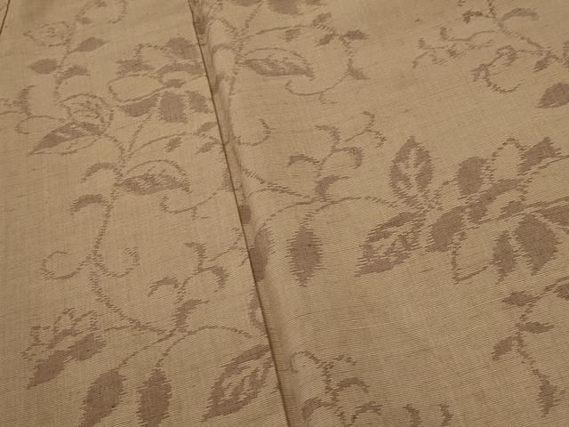 平和屋着物○上質な紬 草花文 三越扱い 正絹 逸品 CAAT9289dy - メルカリ