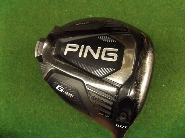 1504 G425 MAX 10.5° 純正カーボン S カバー劣化 PING ピン ドライバー ゴルフクラブ .912365