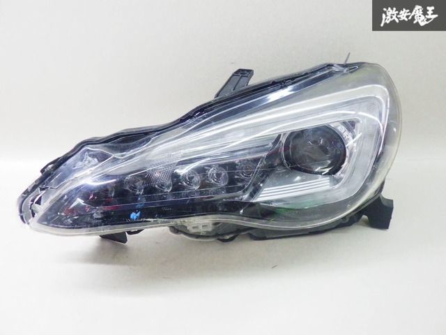 点灯OK！ スバル 純正 ZC6 BRZ 後期 ヘッドライト LED 左側 助手