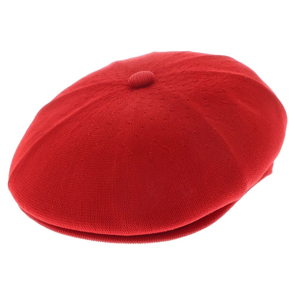 KANGOL (カンゴール) ロゴ刺繍ハンチングキャップ 帽子 レッド K3192SM