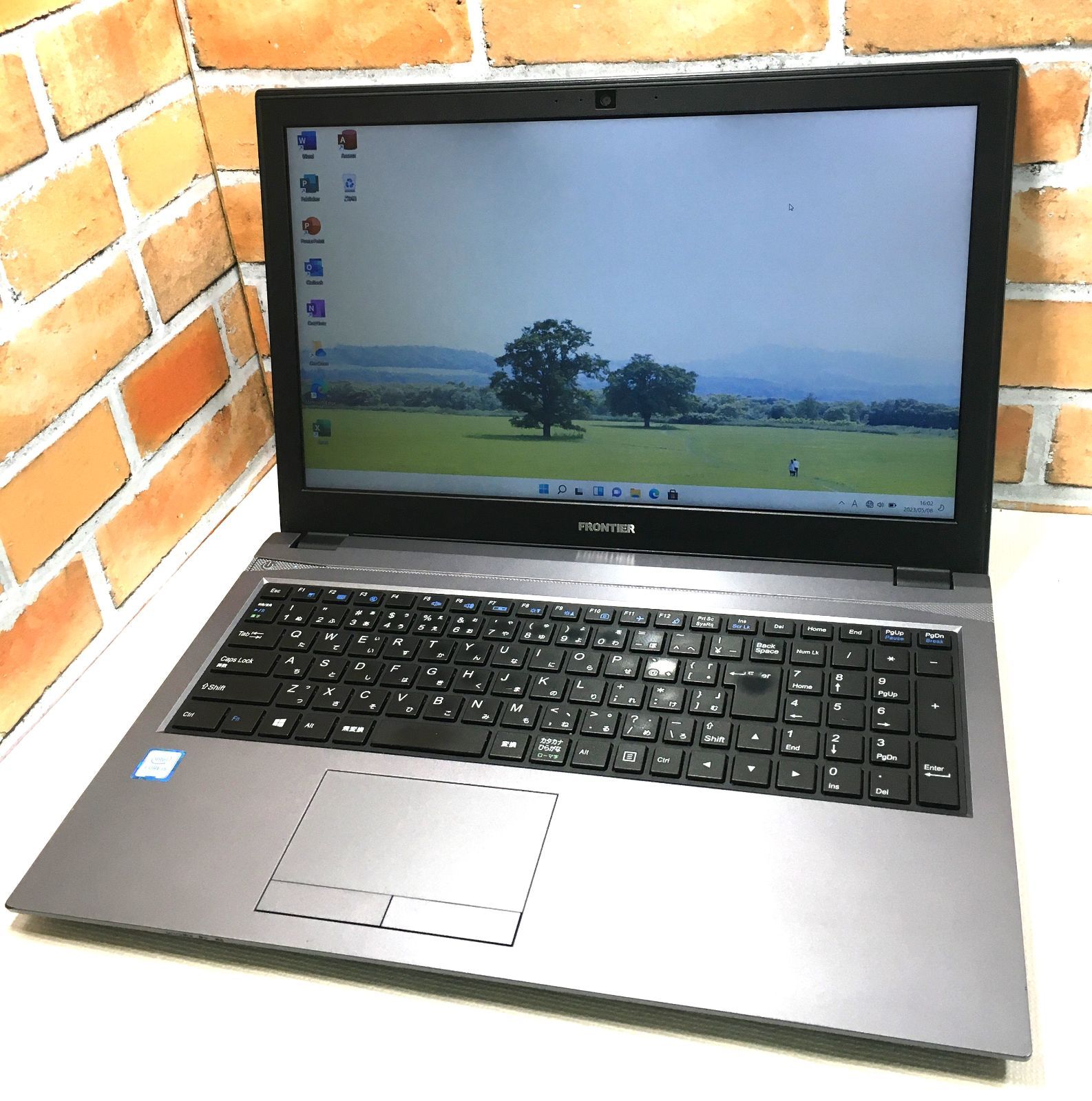 Y83☆FRONTIER NLKR 第8世代Core i5 m.2 SSD+高容量HDD、内蔵Webカメラ