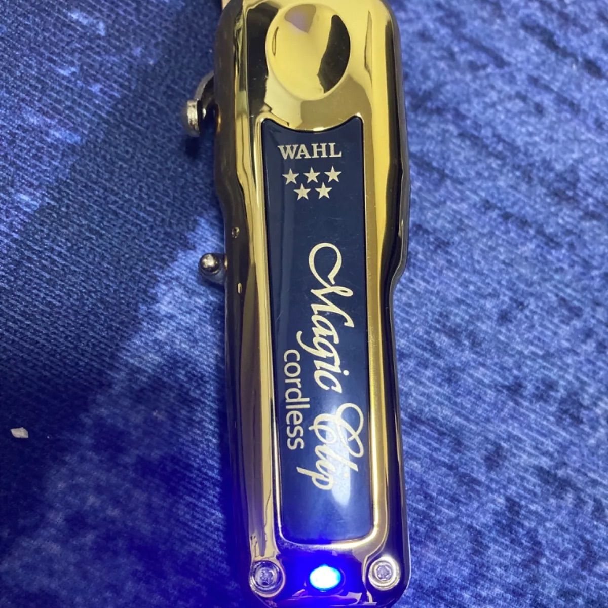 WAHL GOLD コードレス バリカン ゴールド マジック クリップ早朝に毎日