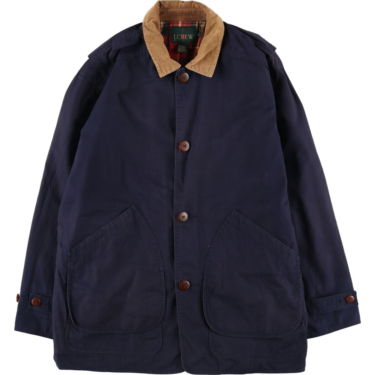 90s J.crew キャンバス ハンティングジャケット 古着 1990's 