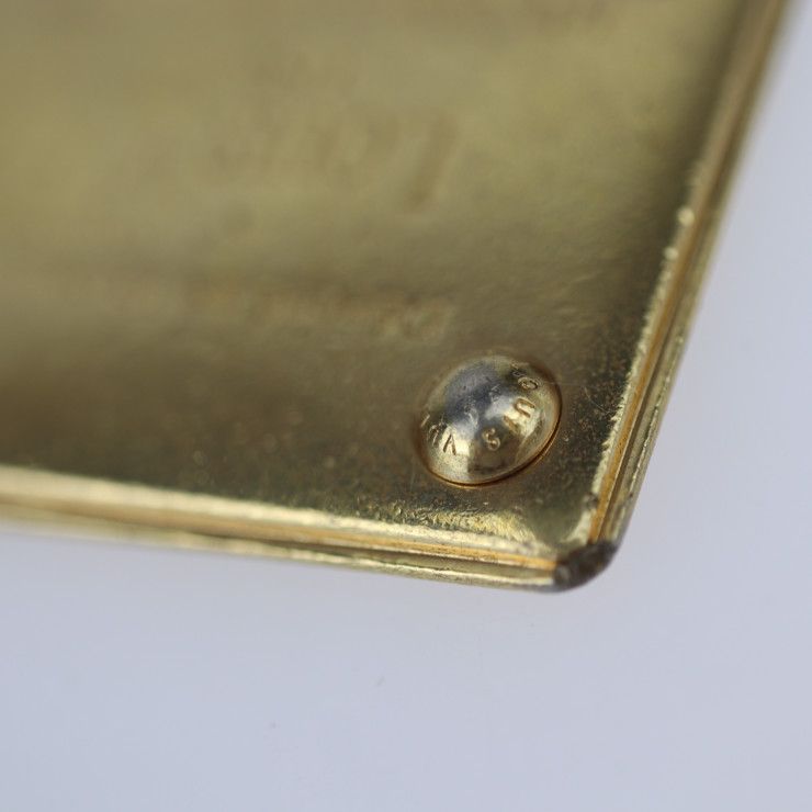 ヴィトン ポルトクレ アバントゥール キーホルダー ゴールド ルイ