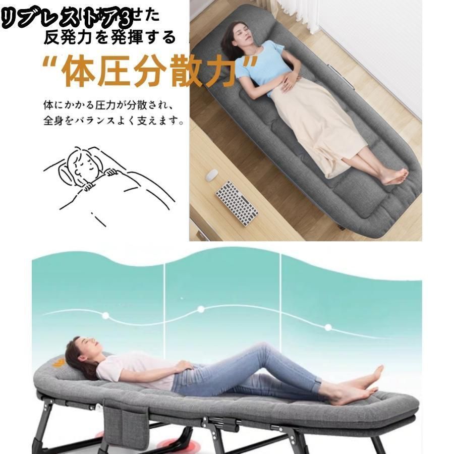 オフィス昼寝折りたたみベッド 昼寝枕セット オフィス昼寝折りたたみベッド 昼寝枕セット