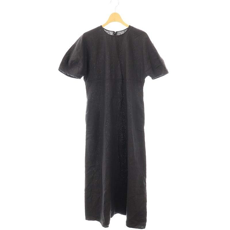 Demi-Luxe BEAMS リネンパフスリーブワンピース　38 Demi-Luxe BEAMS（デミルクス ビームス）の「Demi-Luxe BEAMS