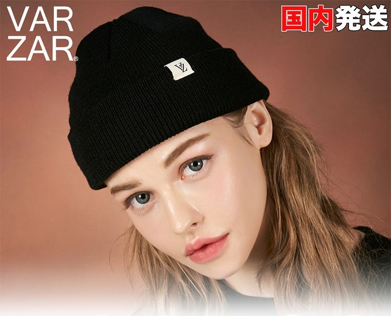 9200000060026 バザール ビーニー VARZAR Monogram label beanie 9200000060026 バザール ビーニー VARZAR Monogram label beanie