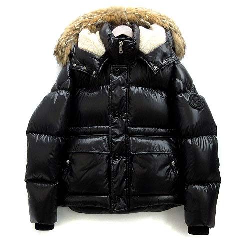 モンクレール MONCLER アルモリカ ARMORICANO ミリタリー ダウン ジャケット コヨーテファー 2020AW ブラック 黒 2