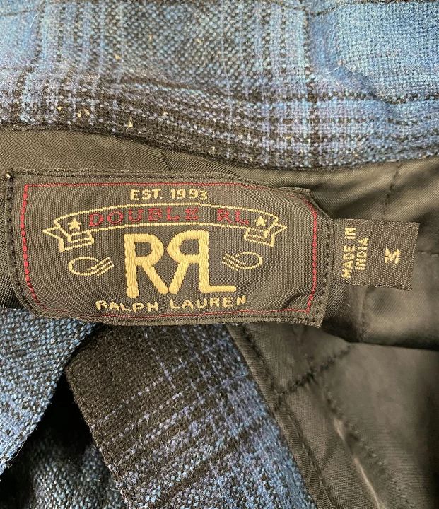 RRL オンブレウールシャツジャケット メンズ SIZE M ダブルアールエル