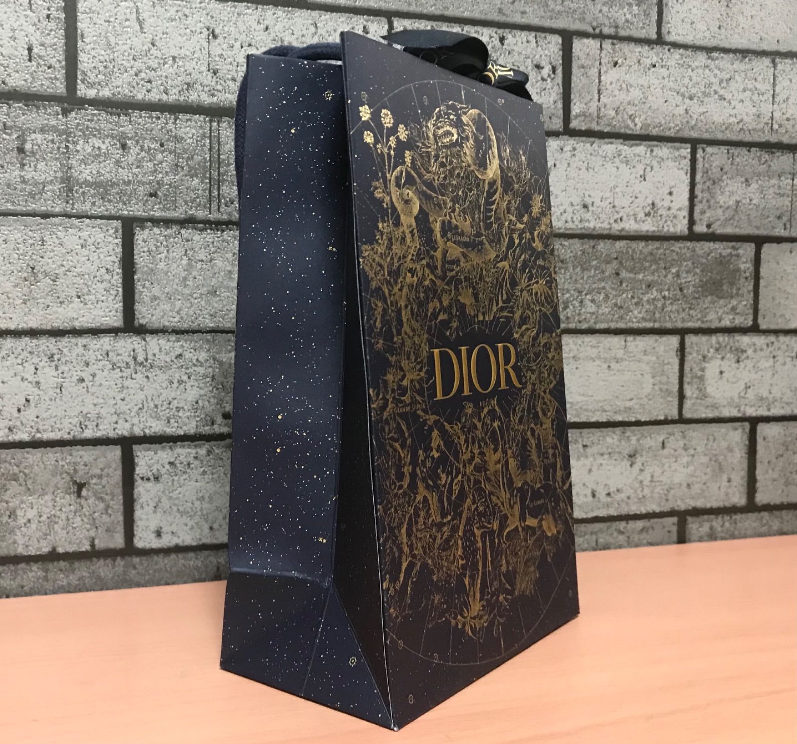 DIOR 正規品 新品未使用 ショッパー クリスマス限定 ショップ袋 10枚 ディオール ショップ袋 ディオール クリスマス限定 ショッパー