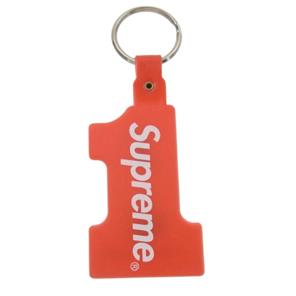 完売 シュプリーム Supreme 11AW ナンバー1 ロゴ Keychain One Number 小物